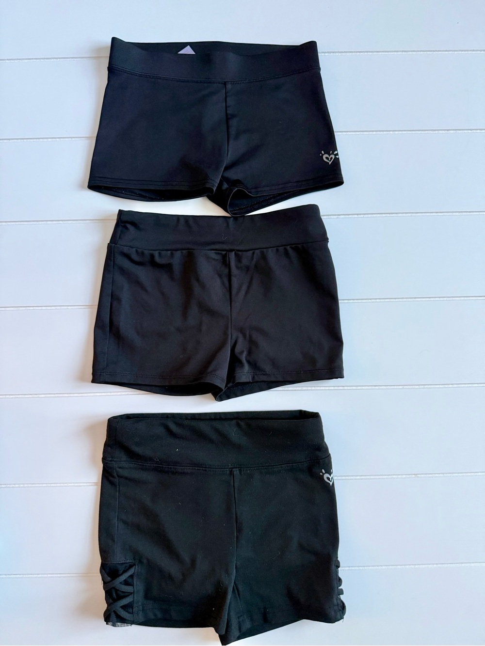 Dance/Active Shorts - Solid Black